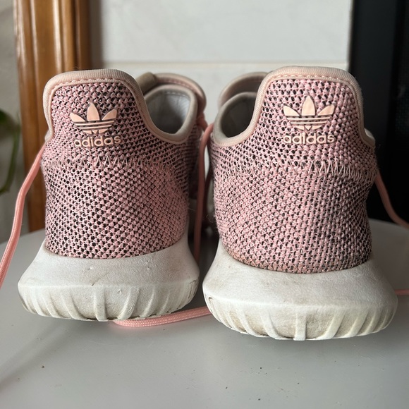Adidas Tubular Shadow Pink Running Shoes - Picture 6 of 7
